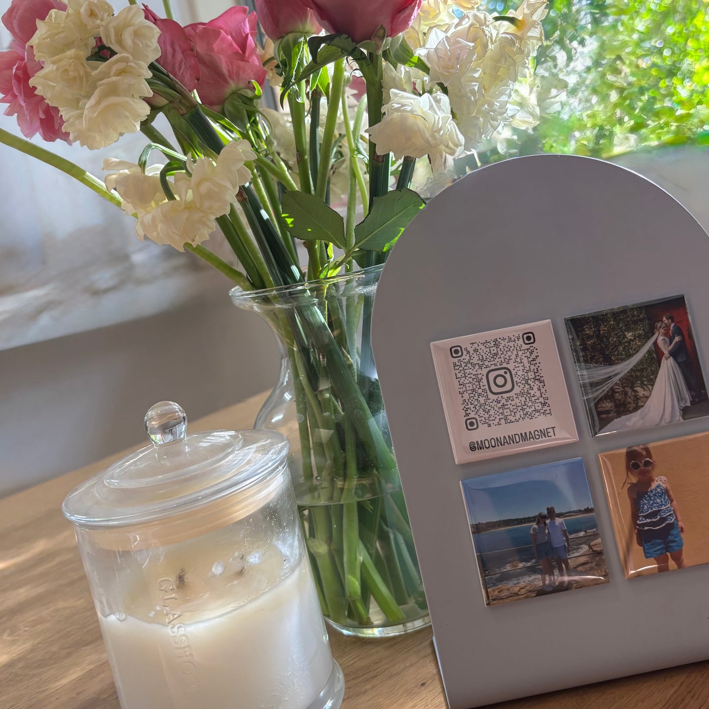 Custom Photo Magnets (set)