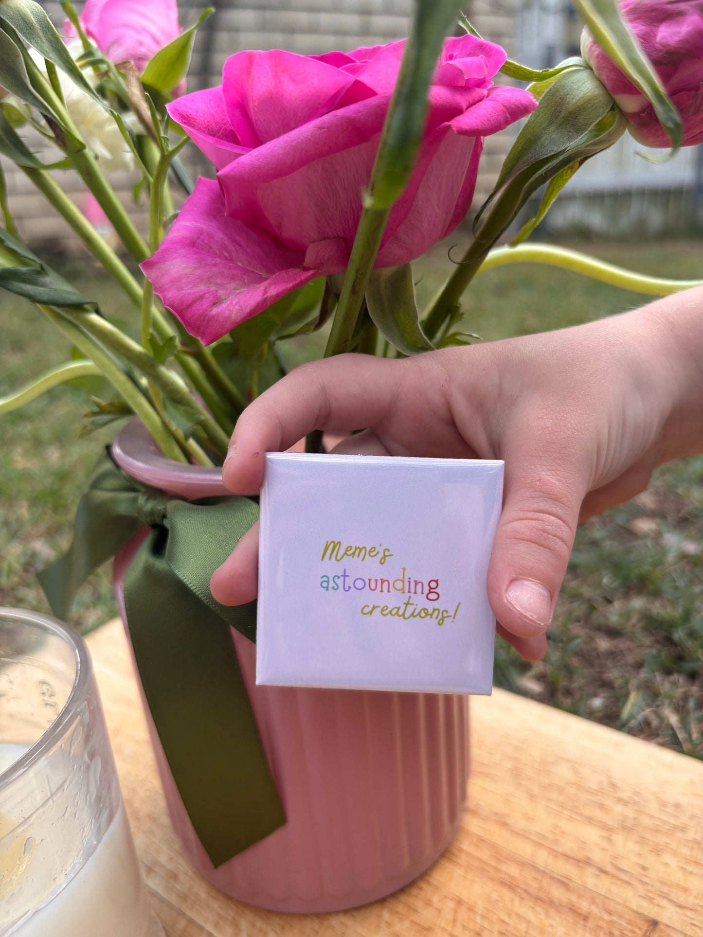 Custom Photo Magnet (single)